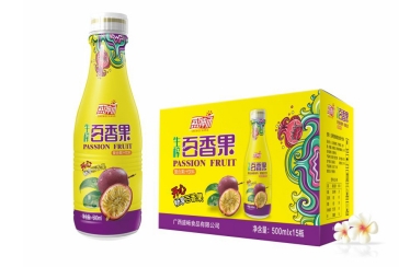 柳州高洁在公车被灌满JING液百香果饮料1.25L6瓶